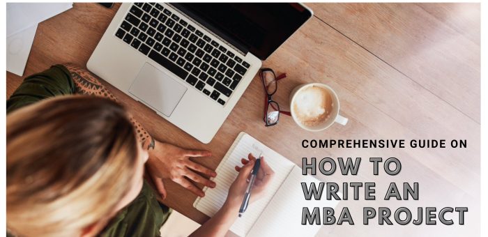 guide on how to write a mba project report